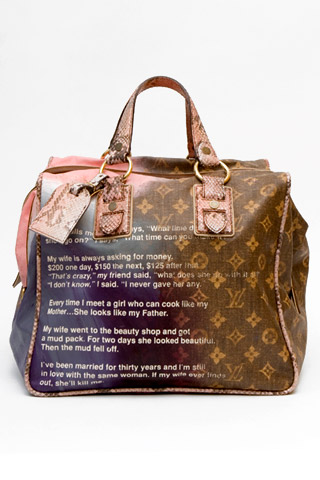 Louis Vuitton and Richard Prince! Great combo…my favorite!